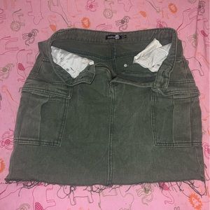 BooHoo Denim Skirt
